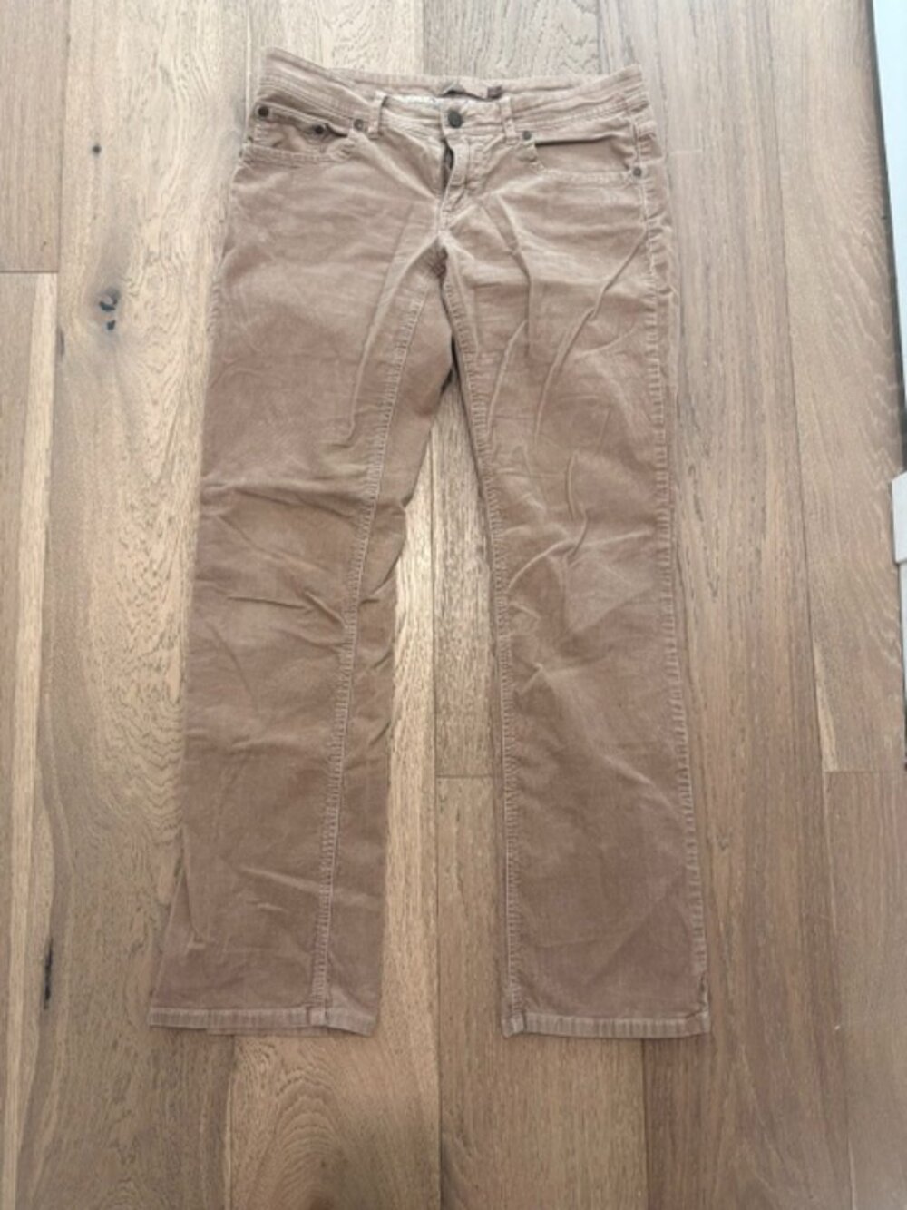 Prana - Size 6 Tan Corduroy Pants